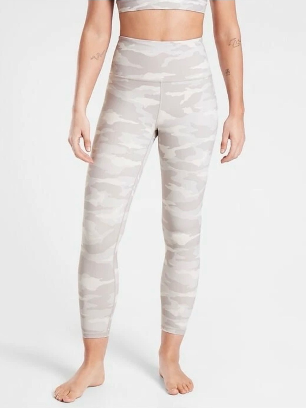 Athleta | Elation Camo 7/8 Leggings in Taupe